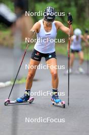 15.08.2024, Ulrichen, Switzerland (SUI): Laura Gimmler (GER) - Cross-Country summer training, Ulrichen (SUI). www.nordicfocus.com. © Manzoni/NordicFocus. Every downloaded picture is fee-liable.