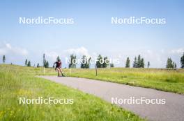 09.07.2024, Lavaze, Italy (ITA): Nicole Monsorno (ITA) - Cross-Country summer training, Lavaze (ITA). www.nordicfocus.com. © Vanzetta/NordicFocus. Every downloaded picture is fee-liable.