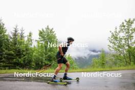 21.06.2024, Les Diablerets, Switzerland (SUI): Valerio Grond (SUI) - Cross-Country summer training, Les Diablerets (SUI). www.nordicfocus.com. © Manzoni/NordicFocus. Every downloaded picture is fee-liable.