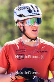 04.06.2024, Lenzerheide, Switzerland (SUI): Antonin Savary (SUI) - Cross-Country training, Lenzerheide (SUI). www.nordicfocus.com. © Manzoni/NordicFocus. Every downloaded picture is fee-liable.