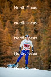 05.11.2024, Bessans, France (FRA): Jules Lapierre (FRA) - Cross-Country summer training, Bessans (FRA). www.nordicfocus.com. © Authamayou/NordicFocus. Every downloaded picture is fee-liable.