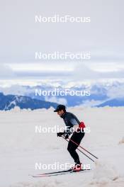 22.06.2024, Les Diablerets, Switzerland (SUI): Jonas Baumann (SUI) - Cross-Country summer training on the Glacier 3000, Les Diablerets (SUI). www.nordicfocus.com. © Manzoni/NordicFocus. Every downloaded picture is fee-liable.