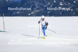 14.10.2024, Ramsau am Dachstein, Austria (AUT): Anne Kylloenen (FIN) - Cross-Country summer training, Dachsteinglacier, Ramsau am Dachstein (AUT). www.nordicfocus.com. © Manzoni/NordicFocus. Every downloaded picture is fee-liable.