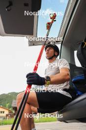 20.06.2024, Les Diablerets, Switzerland (SUI): Valerio Grond (SUI) - Cross-Country summer training, Les Diablerets (SUI). www.nordicfocus.com. © Manzoni/NordicFocus. Every downloaded picture is fee-liable.