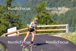 15.08.2024, Ulrichen, Switzerland (SUI): Victoria Carl (GER) - Cross-Country summer training, Ulrichen (SUI). www.nordicfocus.com. © Manzoni/NordicFocus. Every downloaded picture is fee-liable.