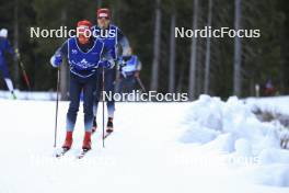 07.11.2024, Davos, Switzerland (SUI): Nicola Wigger (SUI) - Cross-Country training, snowfarming track, Davos (SUI). www.nordicfocus.com. © Manzoni/NordicFocus. Every downloaded picture is fee-liable.