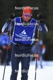 07.11.2024, Davos, Switzerland (SUI): Roman Schaad (SUI) - Cross-Country training, snowfarming track, Davos (SUI). www.nordicfocus.com. © Manzoni/NordicFocus. Every downloaded picture is fee-liable.