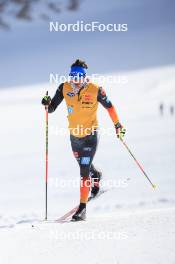 14.10.2024, Ramsau am Dachstein, Austria (AUT): Lucas Boegl (GER) - Cross-Country summer training, Dachsteinglacier, Ramsau am Dachstein (AUT). www.nordicfocus.com. © Manzoni/NordicFocus. Every downloaded picture is fee-liable.