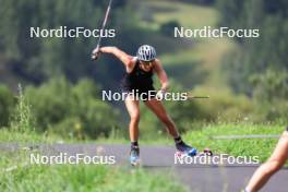 15.08.2024, Ulrichen, Switzerland (SUI): Sofie Krehl (GER) - Cross-Country summer training, Ulrichen (SUI). www.nordicfocus.com. © Manzoni/NordicFocus. Every downloaded picture is fee-liable.