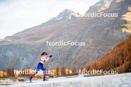 09.11.2024, Bessans, France (FRA): Melina Berthet (FRA) - Cross-Country summer training, Bessans (FRA). www.nordicfocus.com. © Authamayou/NordicFocus. Every downloaded picture is fee-liable.