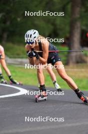 15.08.2024, Ulrichen, Switzerland (SUI): Pia Fink (GER) - Cross-Country summer training, Ulrichen (SUI). www.nordicfocus.com. © Manzoni/NordicFocus. Every downloaded picture is fee-liable.