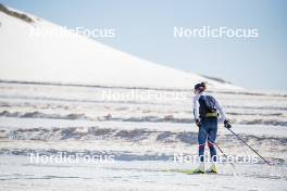 19.06.2024, Tignes, France (FRA): Léna Quintin (FRA) - Cross-Country summer training, Tignes (FRA). www.nordicfocus.com. © Authamayou/NordicFocus. Every downloaded picture is fee-liable.