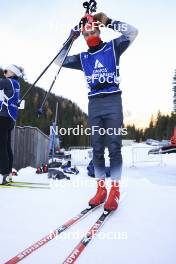 07.11.2024, Davos, Switzerland (SUI): Nicola Wigger (SUI) - Cross-Country training, snowfarming track, Davos (SUI). www.nordicfocus.com. © Manzoni/NordicFocus. Every downloaded picture is fee-liable.