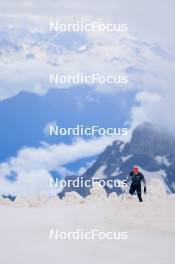 22.06.2024, Les Diablerets, Switzerland (SUI): Janik Riebli (SUI) - Cross-Country summer training on the Glacier 3000, Les Diablerets (SUI). www.nordicfocus.com. © Manzoni/NordicFocus. Every downloaded picture is fee-liable.