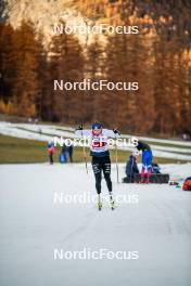 09.11.2024, Bessans, France (FRA): Liv Coupat (FRA) - Cross-Country summer training, Bessans (FRA). www.nordicfocus.com. © Authamayou/NordicFocus. Every downloaded picture is fee-liable.