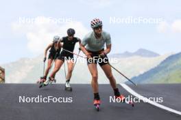 15.08.2024, Ulrichen, Switzerland (SUI): Victoria Carl (GER) - Cross-Country summer training, Ulrichen (SUI). www.nordicfocus.com. © Manzoni/NordicFocus. Every downloaded picture is fee-liable.