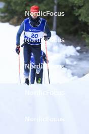 07.11.2024, Davos, Switzerland (SUI): Isai Naeff (SUI) - Cross-Country training, snowfarming track, Davos (SUI). www.nordicfocus.com. © Manzoni/NordicFocus. Every downloaded picture is fee-liable.