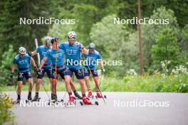 19.06.2024, Tignes, France (FRA): Renaud Jay (FRA) - Cross-Country summer training, Tignes (FRA). www.nordicfocus.com. © Authamayou/NordicFocus. Every downloaded picture is fee-liable.