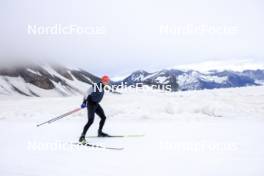 22.06.2024, Les Diablerets, Switzerland (SUI): Janik Riebli (SUI) - Cross-Country summer training on the Glacier 3000, Les Diablerets (SUI). www.nordicfocus.com. © Manzoni/NordicFocus. Every downloaded picture is fee-liable.