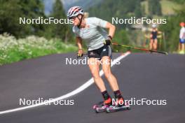 15.08.2024, Ulrichen, Switzerland (SUI): Victoria Carl (GER) - Cross-Country summer training, Ulrichen (SUI). www.nordicfocus.com. © Manzoni/NordicFocus. Every downloaded picture is fee-liable.