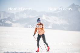 19.06.2024, Tignes, France (FRA): Maelle Veyre (FRA) - Cross-Country summer training, Tignes (FRA). www.nordicfocus.com. © Authamayou/NordicFocus. Every downloaded picture is fee-liable.