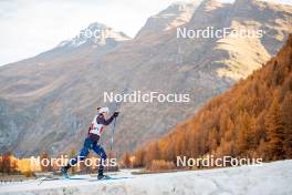 09.11.2024, Bessans, France (FRA): Clémence Didierlaurent (FRA) - Cross-Country summer training, Bessans (FRA). www.nordicfocus.com. © Authamayou/NordicFocus. Every downloaded picture is fee-liable.