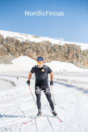 19.06.2024, Tignes, France (FRA): Jules Chappaz (FRA) - Cross-Country summer training, Tignes (FRA). www.nordicfocus.com. © Authamayou/NordicFocus. Every downloaded picture is fee-liable.