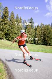 04.06.2024, Lenzerheide, Switzerland (SUI): Desiree Steiner (SUI) - Cross-Country training, Lenzerheide (SUI). www.nordicfocus.com. © Manzoni/NordicFocus. Every downloaded picture is fee-liable.