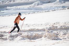 19.06.2024, Tignes, France (FRA): Maelle Veyre (FRA) - Cross-Country summer training, Tignes (FRA). www.nordicfocus.com. © Authamayou/NordicFocus. Every downloaded picture is fee-liable.