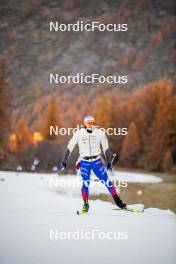 09.11.2024, Bessans, France (FRA): Richard Jouve (FRA) - Cross-Country summer training, Bessans (FRA). www.nordicfocus.com. © Authamayou/NordicFocus. Every downloaded picture is fee-liable.