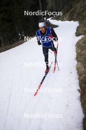 06.11.2024, Davos, Switzerland (SUI): Paul Graef (GER) - Cross-Country training, snowfarming track, Davos (SUI). www.nordicfocus.com. © Manzoni/NordicFocus. Every downloaded picture is fee-liable.