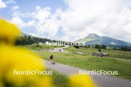 09.07.2024, Lavaze, Italy (ITA): Nicole Monsorno (ITA) - Cross-Country summer training, Lavaze (ITA). www.nordicfocus.com. © Vanzetta/NordicFocus. Every downloaded picture is fee-liable.