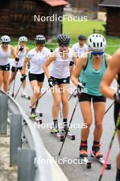 14.08.2024, Ulrichen, Switzerland (SUI): Lisa Lohmann (GER) - Cross-Country summer training, Ulrichen (SUI). www.nordicfocus.com. © Manzoni/NordicFocus. Every downloaded picture is fee-liable.