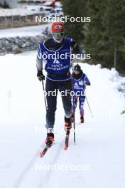 07.11.2024, Davos, Switzerland (SUI): Pierrick Cottier (SUI) - Cross-Country training, snowfarming track, Davos (SUI). www.nordicfocus.com. © Manzoni/NordicFocus. Every downloaded picture is fee-liable.