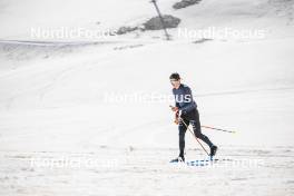 19.06.2024, Tignes, France (FRA): Théo Schely (FRA) - Cross-Country summer training, Tignes (FRA). www.nordicfocus.com. © Authamayou/NordicFocus. Every downloaded picture is fee-liable.