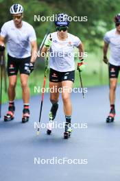 14.08.2024, Ulrichen, Switzerland (SUI): Katharina Hennig (GER) - Cross-Country summer training, Ulrichen (SUI). www.nordicfocus.com. © Manzoni/NordicFocus. Every downloaded picture is fee-liable.