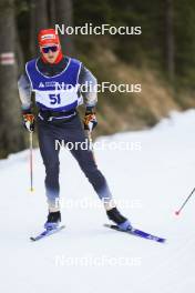 06.11.2024, Davos, Switzerland (SUI): Antonin Savary (SUI) - Cross-Country training, snowfarming track, Davos (SUI). www.nordicfocus.com. © Manzoni/NordicFocus. Every downloaded picture is fee-liable.