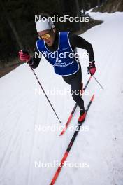 06.11.2024, Davos, Switzerland (SUI): Paul Graef (GER) - Cross-Country training, snowfarming track, Davos (SUI). www.nordicfocus.com. © Manzoni/NordicFocus. Every downloaded picture is fee-liable.