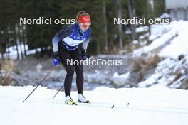 07.11.2024, Davos, Switzerland (SUI): Nadia Kaelin (SUI) - Cross-Country training, snowfarming track, Davos (SUI). www.nordicfocus.com. © Manzoni/NordicFocus. Every downloaded picture is fee-liable.