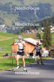 07.08.2024, Lenzerheide, Switzerland (SUI): Ramona Schoepfer (SUI) - Cross-Country summer training, Lenzerheide (SUI). www.nordicfocus.com. © Manzoni/NordicFocus. Every downloaded picture is fee-liable.