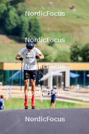 15.08.2024, Ulrichen, Switzerland (SUI): Jan Stoelben (GER) - Cross-Country summer training, Ulrichen (SUI). www.nordicfocus.com. © Manzoni/NordicFocus. Every downloaded picture is fee-liable.