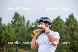 21.09.2024, Font-Romeu, France (FRA): Richard Jouve (FRA) - Cross-Country summer training, Font-Romeu (FRA). www.nordicfocus.com. © Authamayou/NordicFocus. Every downloaded picture is fee-liable.