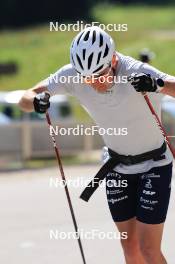 23.07.2024, Premanon, France (FRA): Mathis Desloges (FRA) - Cross-Country summer training, Premanon (FRA). www.nordicfocus.com. © Manzoni/NordicFocus. Every downloaded picture is fee-liable.