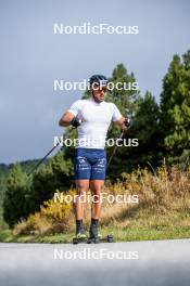 21.09.2024, Font-Romeu, France (FRA): Richard Jouve (FRA) - Cross-Country summer training, Font-Romeu (FRA). www.nordicfocus.com. © Authamayou/NordicFocus. Every downloaded picture is fee-liable.