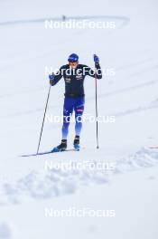 14.10.2024, Ramsau am Dachstein, Austria (AUT): Francesco De Fabiani (ITA) - Cross-Country summer training, Dachsteinglacier, Ramsau am Dachstein (AUT). www.nordicfocus.com. © Manzoni/NordicFocus. Every downloaded picture is fee-liable.