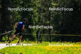 04.06.2024, Lenzerheide, Switzerland (SUI): Silvan Hauser (SUI) - Cross-Country training, Lenzerheide (SUI). www.nordicfocus.com. © Manzoni/NordicFocus. Every downloaded picture is fee-liable.