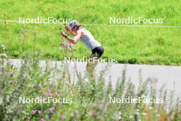 06.08.2024, Lenzerheide, Switzerland (SUI): Desiree Steiner (SUI) - Cross-Country summer training, Lenzerheide (SUI). www.nordicfocus.com. © Manzoni/NordicFocus. Every downloaded picture is fee-liable.