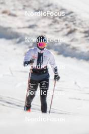 19.06.2024, Tignes, France (FRA): Juliette Ducordeau (FRA) - Cross-Country summer training, Tignes (FRA). www.nordicfocus.com. © Authamayou/NordicFocus. Every downloaded picture is fee-liable.