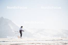 19.06.2024, Tignes, France (FRA): Juliette Ducordeau (FRA) - Cross-Country summer training, Tignes (FRA). www.nordicfocus.com. © Authamayou/NordicFocus. Every downloaded picture is fee-liable.