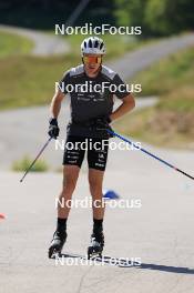 23.07.2024, Premanon, France (FRA): Remi Bourdin (FRA) - Cross-Country summer training, Premanon (FRA). www.nordicfocus.com. © Manzoni/NordicFocus. Every downloaded picture is fee-liable.